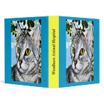 Cats and Nature "In Full Bloom" Digital Art Vinyl Binders