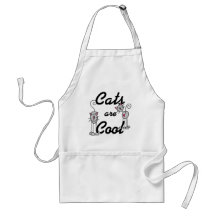 Cats Are Cool Tshirts and Gifts Aprons