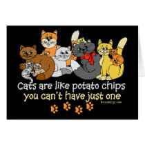 Cats are like potato chips