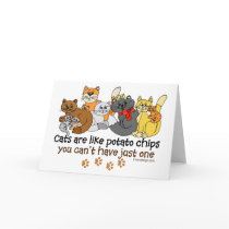 Cats are like potato chips