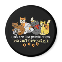 Cats are like potato chips