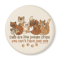 Cats are like potato chips