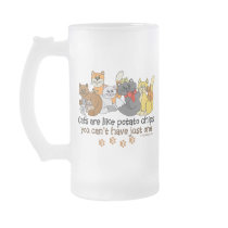 Cats are like potato chips coffee mugs