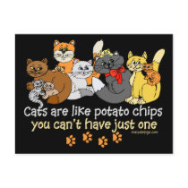 Cats are like potato chips