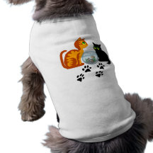 Cats At Play Doggie Tee