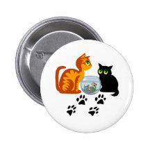 Cats At Play Pins