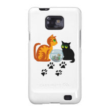 Cats At Play Samsung Galaxy SII Cases