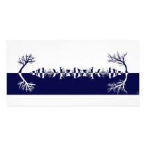 Cats at Waterside Picture Card