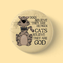 Cats Believe buttons