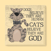 Cats Believe magnets