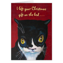 Cat's Christmas Gift Cards
