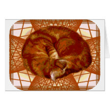 Cat's Cradle Greeting Card