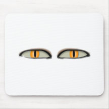 Cats Eyes Design Mouse Pad