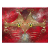Cat's-Eyes Photo Print