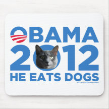Cats For Obama Mouse Pad