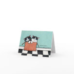 Cats in a Packing Box | We've Moved Note Card