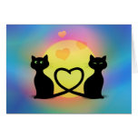 Cats in Love Cards