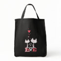 Cats in Love Cute Kitty Valentine bags