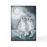 Cats in Love greeting card