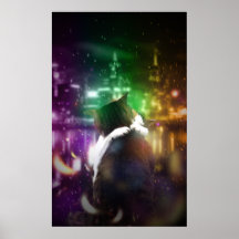 Cats in Love Print
