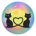 Cats In Love stickers