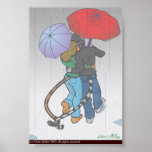 Cats in the Rain Poster