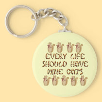 Cats Life keychains
