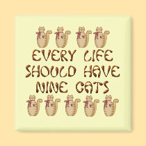 Cats Life magnets