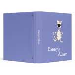 Cats 'n' Dogs · White Cat 3 Ring Binders