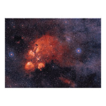 Cat's Paw Nebula NGC 6334 Bear Claw Gum 64 Photograph
