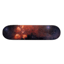 Cat's Paw Nebula NGC 6334 Bear Claw Gum 64 Custom Skateboard