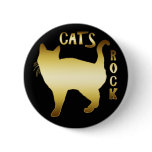 CATS ROCK PIN