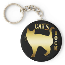 CATS ROCK KEYCHAIN