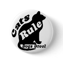Cats Rule Buttons