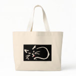 cats tongue cute red bag