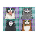 Cats Up To No Good Postcard