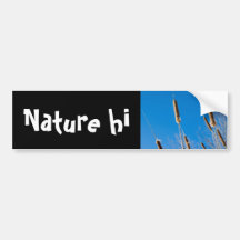 cattails of winter bumper stickers