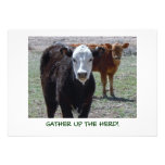 Cattle Calves - Western Shower Party Invitations