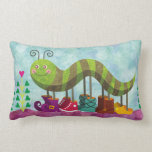 Catty Caterpillar American MoJo Pillow