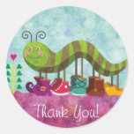 Catty Caterpillar Custom Stickers Seals