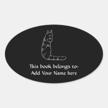 Catty Letter L Stickers