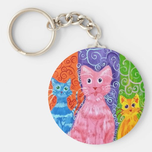 Catz of Colour Key Chain