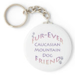 Caucasian Mountain Dog Furever Keychains