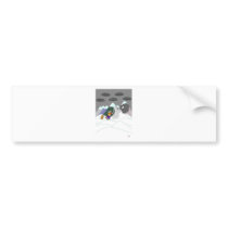 Caught in the blizzard bumper sticker