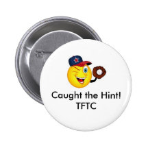 Caught the Hint! TFTC Geocaching Swag Pin