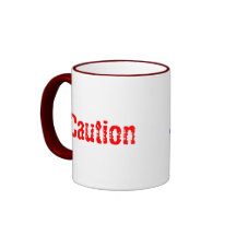Caution Aging Hippy Coffee Mug
