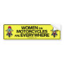 Caution Bumper Sticker