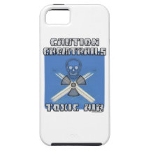 Caution Chemtrails - Toxic Air iPhone 5 Case
