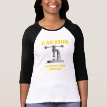 Caution Contents Under Pressure Shirt