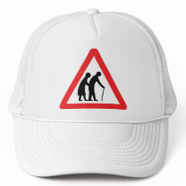 CAUTION Elderly People ... UK Traffic Sign